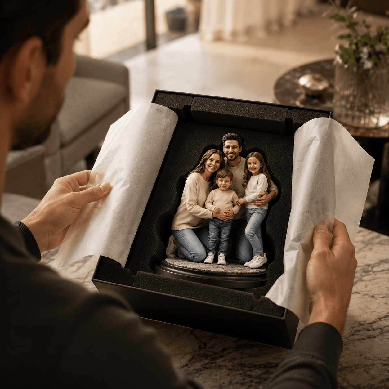 Turn Your Favorite Photo Into A Lifelike 3D Figurine